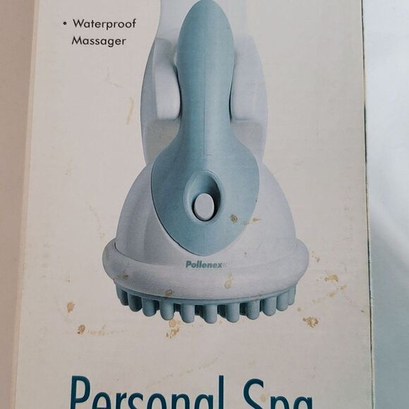 Vtg Pollenex Personal Spa Hand Held Shower Bath Massager Exfoliator Cleaning - Picture 10 of 10